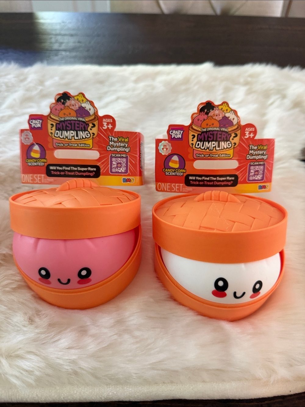 RMS Mystery Pink & White Candy Corn Scented Set